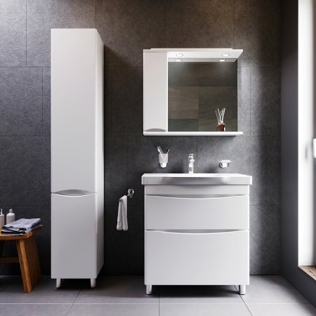 Шкаф пенал AM.PM Like 35 L M80CSL0356WG Белый 