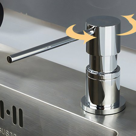 Дозатор для моющего средства Gappo G40 G402 Хром 