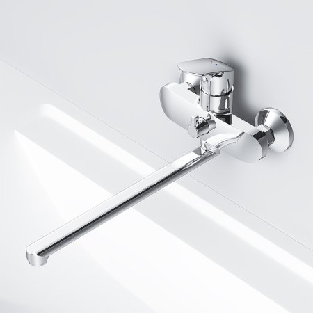 Смеситель для ванны AM.PM Like F8090016 универсальный Хром 