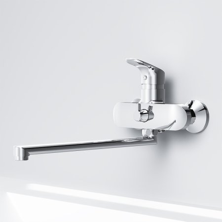 Смеситель для ванны AM.PM Like F8090016 универсальный Хром 