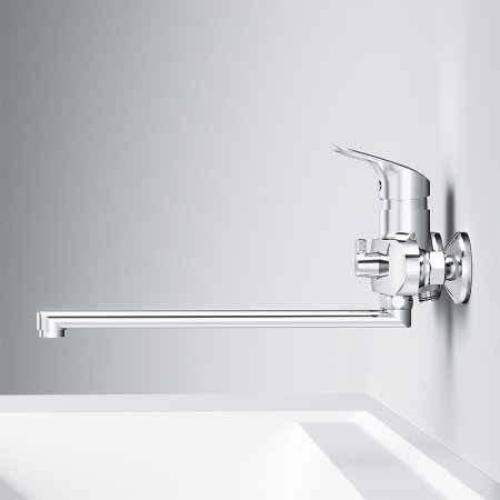 Смеситель для ванны AM.PM Like F8090016 универсальный Хром 