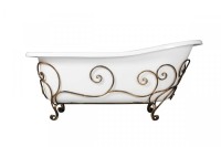 Кованая подставка для ванны Эстет Царская