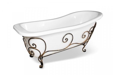 Кованая подставка для ванны Эстет Царская 