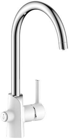 Смеситель для кухни Gappo G03-8 G4303-8 Белый Хром 