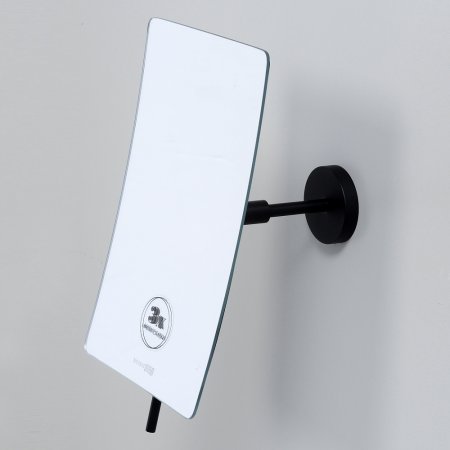 Косметическое зеркало WasserKRAFT K-1001BLACK с 3-х кратным увеличением 