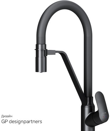 Смеситель для кухни AM.PM Like F8007822 Черный 