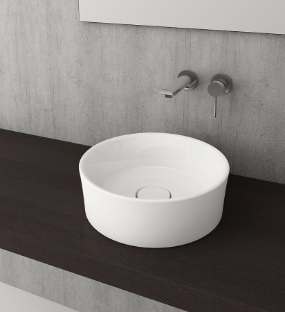 Раковина-чаша Berges Mascon 40 181005 Белая глянцевая 
