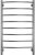 Электрический полотенцесушитель Terminus Классик П8 500х850 4670078531377 Хром 