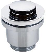 Донный клапан Frap F61 click-clack Хром