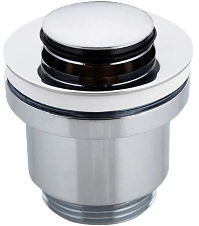 Донный клапан Frap F61 click-clack Хром 