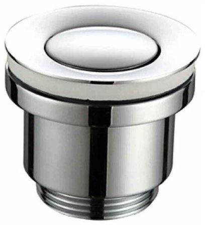 Донный клапан Frap F61 click-clack Хром 