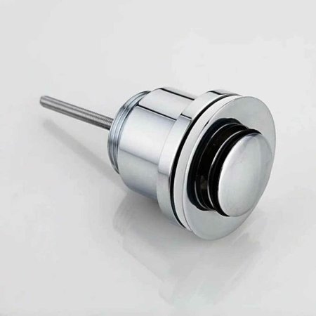 Донный клапан Frap F61 click-clack Хром 