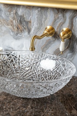 Смеситель для раковины Boheme Medici 307 Бронза 