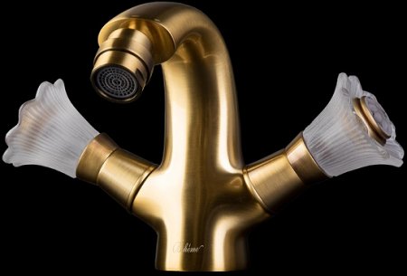 Смеситель для биде Boheme Camelia 316 Бронза 