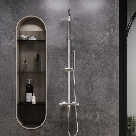 Душевая система Damixa Scandinavian Pure 936800000 с термостатом Хром 