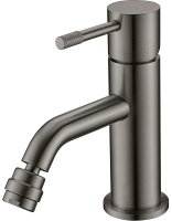 Смеситель для биде Boheme Uno 466-GM Металл матовый