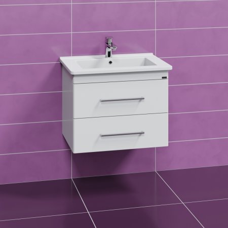 Тумба Санта Вегас 65 подвесная с умывальником Оскар 65 