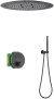 Душевая система встроенная с термостатом Timo Saona черный (SX-2370/03SM) 