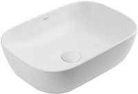 Раковина накладная ABBER Rechteck AC2200MW белая матовая