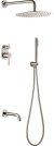 Душевая система Boheme Uno 464-2-NB Никель брашированный 