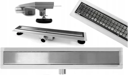 Душевой канал 600 мм 2 в 1 с основой под плитку Rea Neo&Pure N REA-G0091 