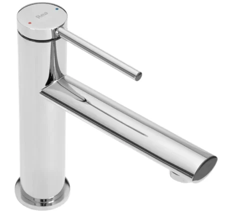 Смеситель для раковины без донного клапана Rea Oval REA-B6514 