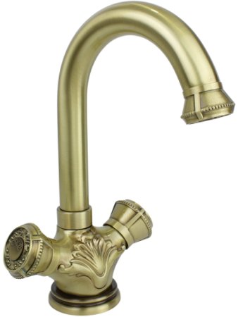 Смеситель для раковины Bronze de Luxe Royal 21981 Бронза 