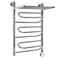 Полотенцесушитель электрический Ника Curve ЛZ/ВП 80х60 правый тэн