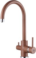 Смеситель Paulmark Essen Es213211-307 для кухонной мойки, терракот