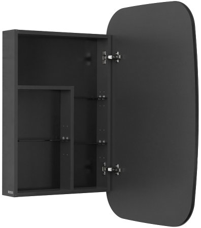 Зеркальный шкаф Aquaton Сохо 60 R 1A258302AJA0R Графит 