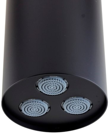 Верхний душ Bronze de Luxe Liberty 501B Черный матовый 