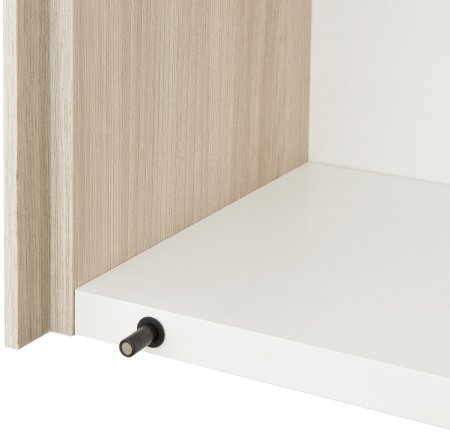 Подвесной шкаф Aquaton Асти 35 1A262903AX010 Белый Ясень шимо 