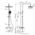 Душевая система с термостатом AltroBagno Lamberto 03-04.11 Cr хром 