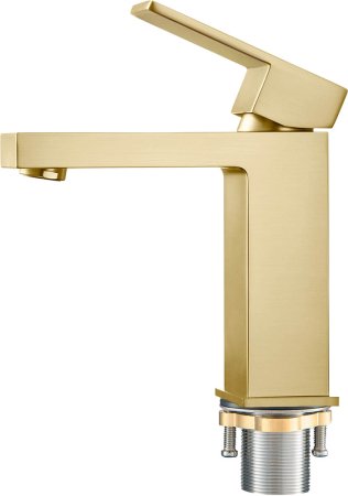 Смеситель Timo Selene 2061/17F для раковины, золото матовое 