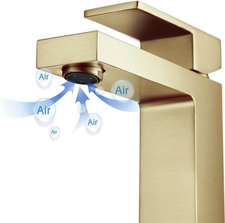 Смеситель Timo Selene 2061/17F для раковины, золото матовое 