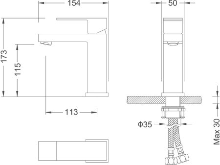 Смеситель Timo Selene 2061/17F для раковины, золото матовое 