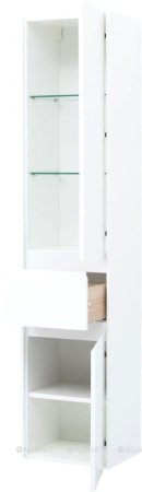 Шкаф-пенал для ванной Aquanet Бруклин 35 белый 