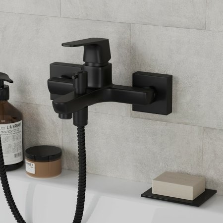 Смеситель для ванны Paini Bari RTYO111 Черный матовый 