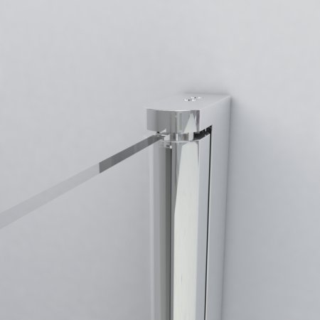 Душевой уголок Vincea Orta 80х80 VSR-1O8080CL профиль Хром стекло прозрачное 