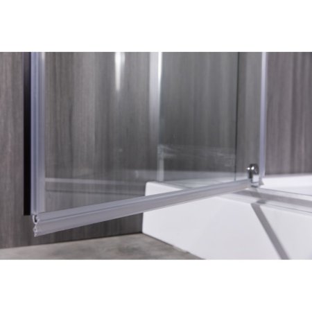 Душевой уголок Esbano ESD-8170 с поддоном 100x100 см, профиль хром, стекло прозрачное 