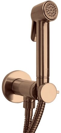 Гигиенический душ со смесителем Bossini Paloma Brass E37005.022 Античная бронза 