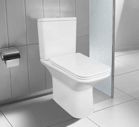 Унитаз компакт Azario Formal AZ-1353B с бачком и сиденьем Микролифт 