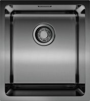 Мойка кухонная Omoikiri Tadzava 39-U-GM вороненая сталь