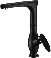 Смеситель для кухни Kaiser Star 02044-2 Черный матовый