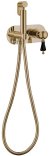 Гигиенический душ со смесителем Boheme Medici 424-BSW Бронза 