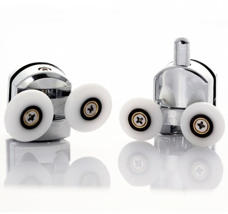 Душевой уголок Abber Schwarzer Diamant 80x80 AG020805 профиль Хром стекло прозрачное 