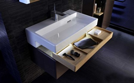 Раковина Jacob Delafon Terrace EXD9112 80 см с подсветкой 