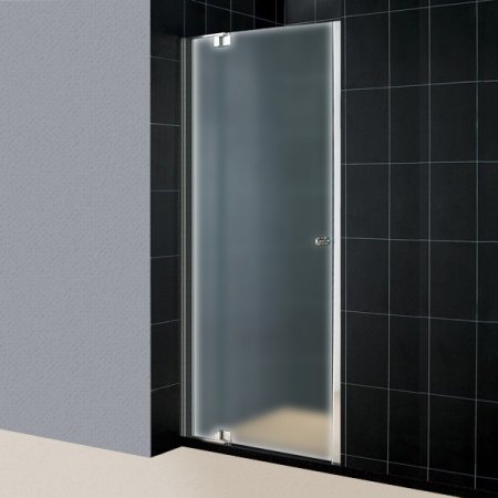 Душевая дверь в нишу RGW Hotel HO-06 (900-1050)х1950 профиль хром, стекло матовое 