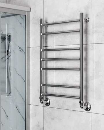 Полотенцесушитель водяной (лесенка) Маргроид В10 M0072, 50x80 см 