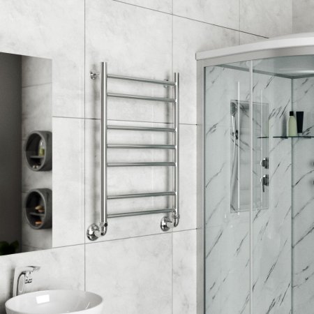 Полотенцесушитель водяной (лесенка) Маргроид В10 M0072, 50x80 см 